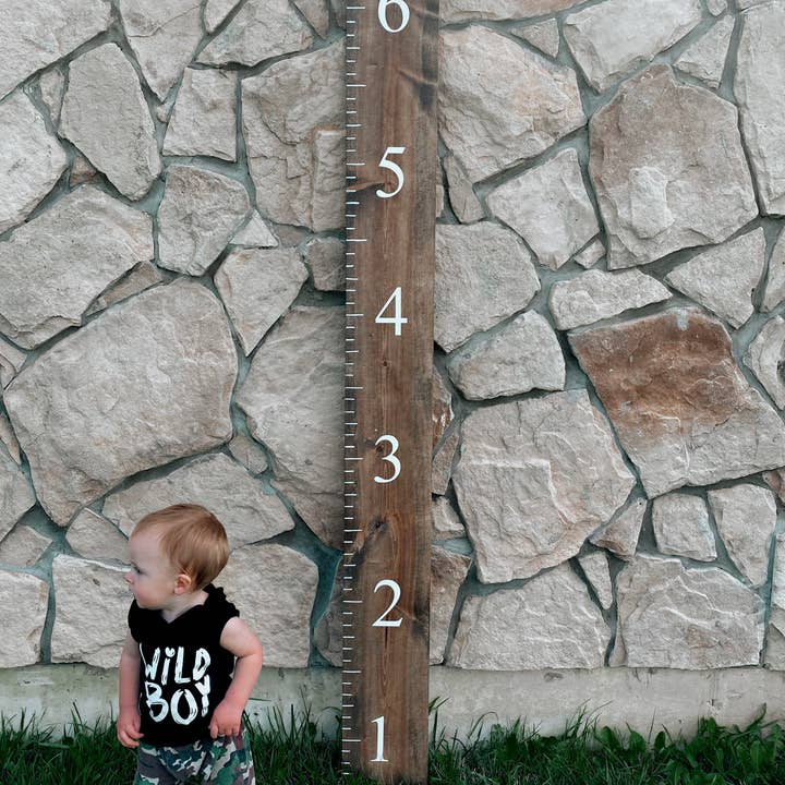 Growth Chart Rulers for wholesale by Timbered Roots Co
