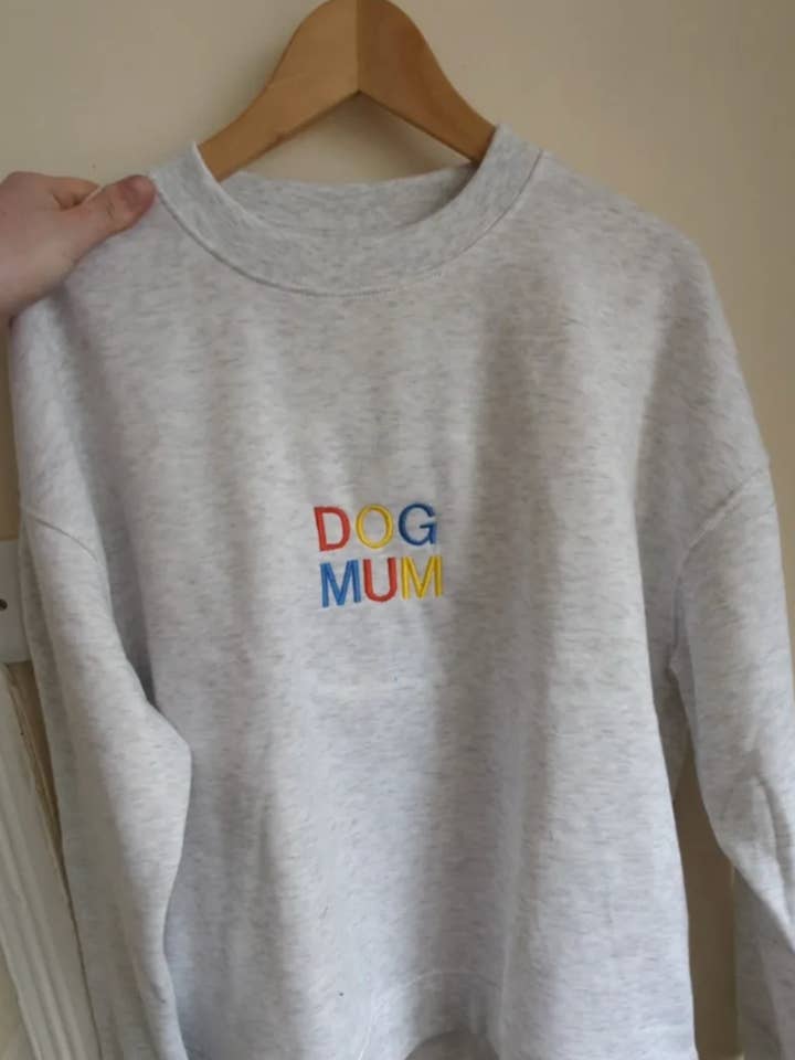 Dog mum jumper for wholesale by The Nature Nook
