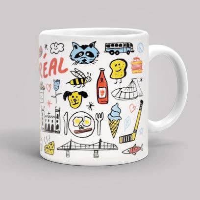 TOP MONTRÉAL — Mug pour la vente par Paperole