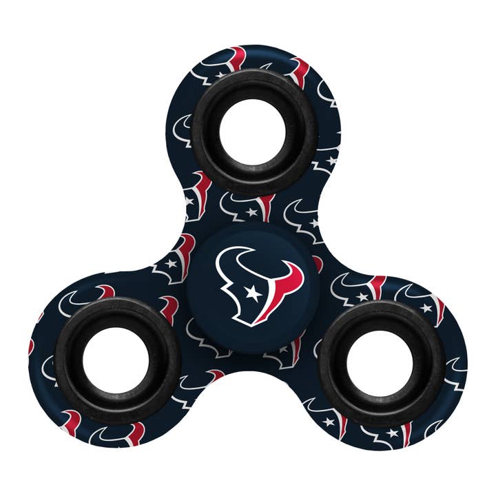 Spinner imprimé à 3 griffes des Houston Texans de la NFL pour la vente par Majestic Sports