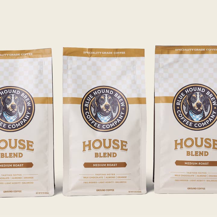 Blue Hound Brew – wholesale Coffee beans – House Blend Coffee - Medium Roast Coffee6