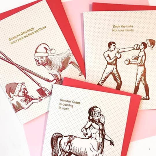 Smitten Kitten - Vendita all'ingrosso Biglietti di auguri di buone feste - Biglietto d'auguri Seasons2