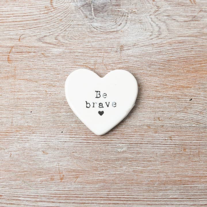 Gainsborough Giftware x Portland Living - Wholesale Keepsake Coin/Token - Be Brave Token, 4cm