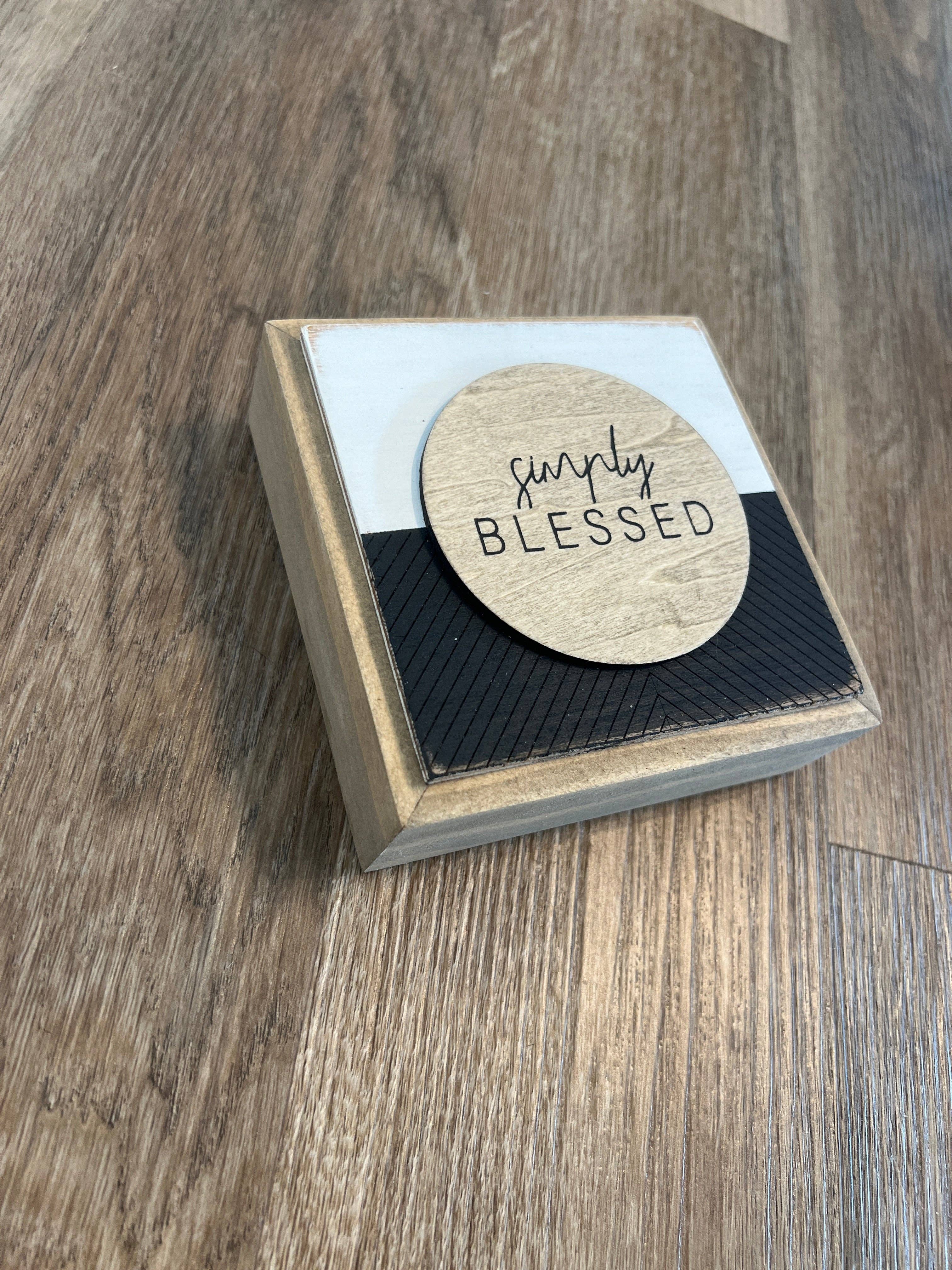 Uniquely You Creative - Wholesale Sign - Live Blessed Sign2