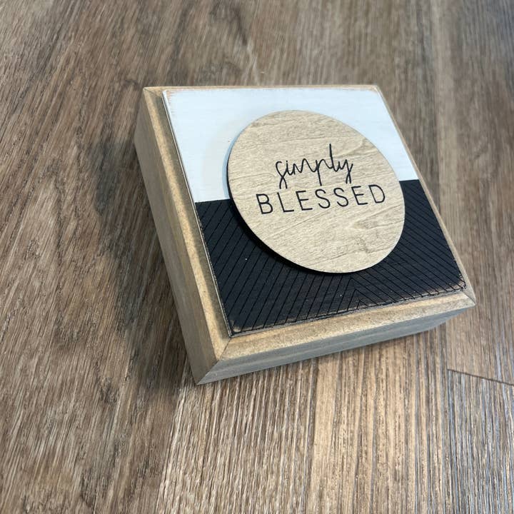 Uniquely You Creative - Wholesale Sign - Live Blessed Sign2