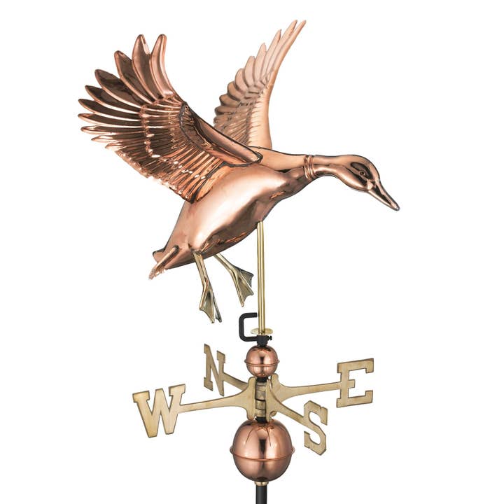 Landing Duck Weathervane for wholesale by Good Directions