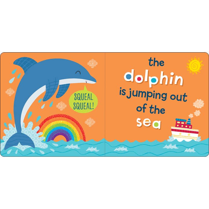 Peter Pauper Press - Wholesale Baby & Toddler Book (0-2) - Who is in the Ocean? Board Book4