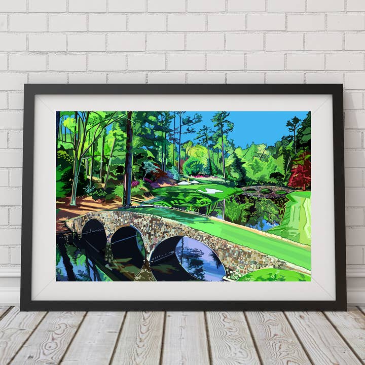 Augusta National Golf Club, Georgia, USA Art Print for wholesale by Tomartacus