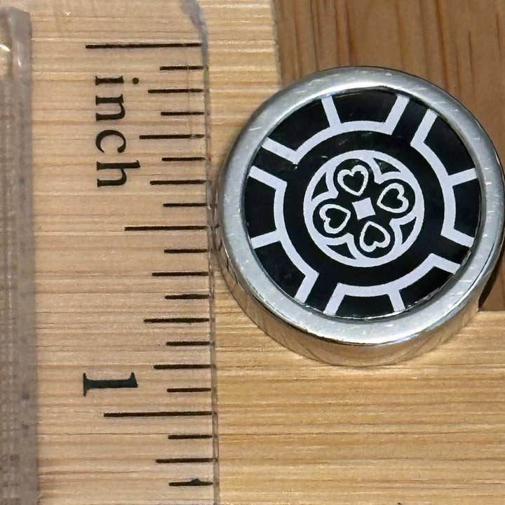 TTE Designs - Wholesale Cufflinks - Recycled Vintage Tin Set in Stainless Steel Men's Cufflinks