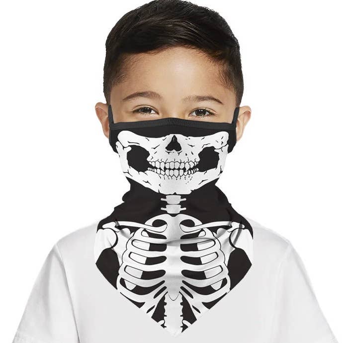 New, Halloween Bandana, Halloween Face Mask - Spooky Ghosts Bandana Bestseller for wholesale by FanakoStudioNYC