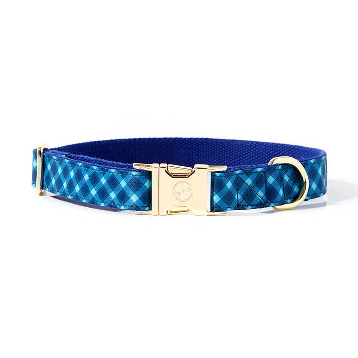 Roxy & Co. Canine Accessories - Wholesale Pet Collar - Dog - NORMAN PLAID DOG COLLAR2