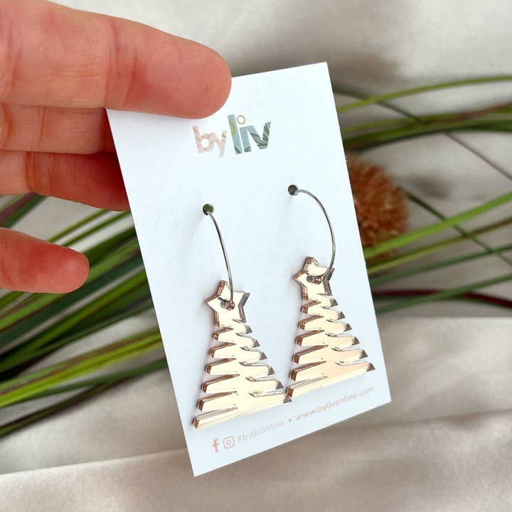 Twinkle Trees – Petite (Rose Gold Mirror) for wholesale by By Liv