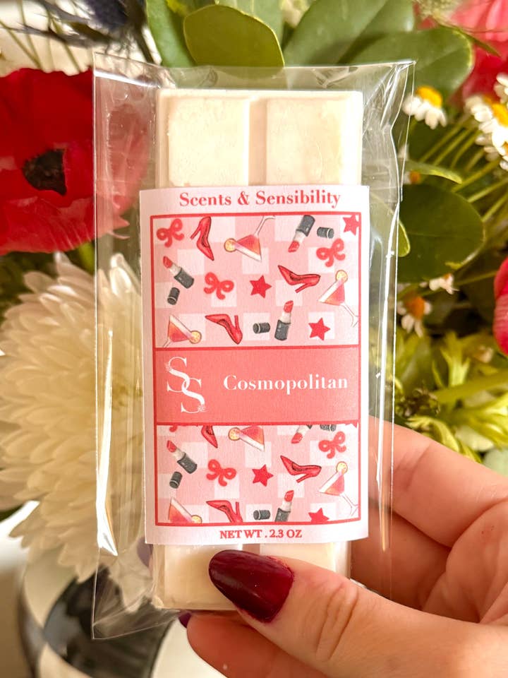 Cosmopolitan Wax Melt für den Großhandel von Scents & Sensibility