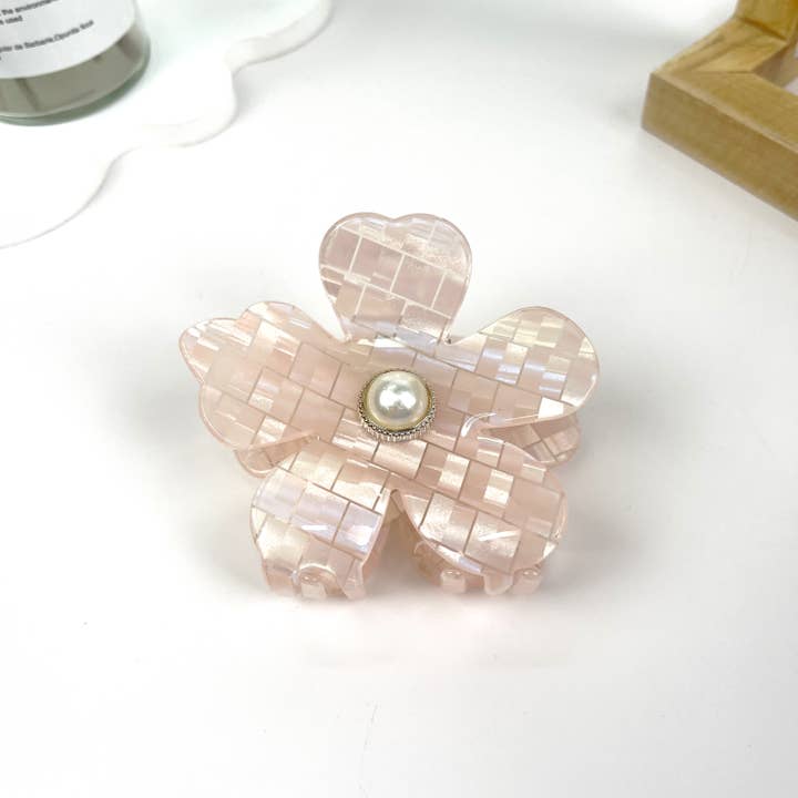 mildstyles - Wholesale Hair Clip - Women's - PVC Flower hair claw clip