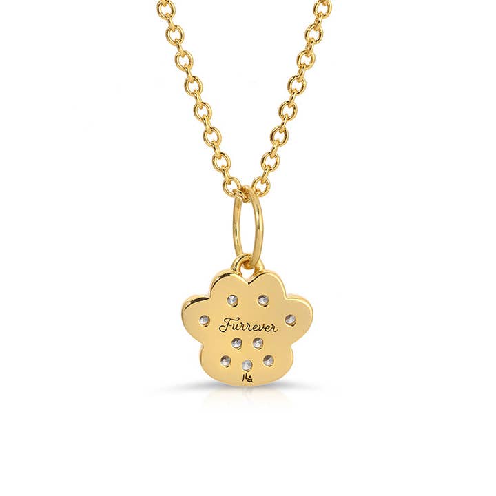 Jūratė Los Angeles - Wholesale Pendant/Charm Necklace - Furrever In Your Heart - Woof - Best Fur-iend