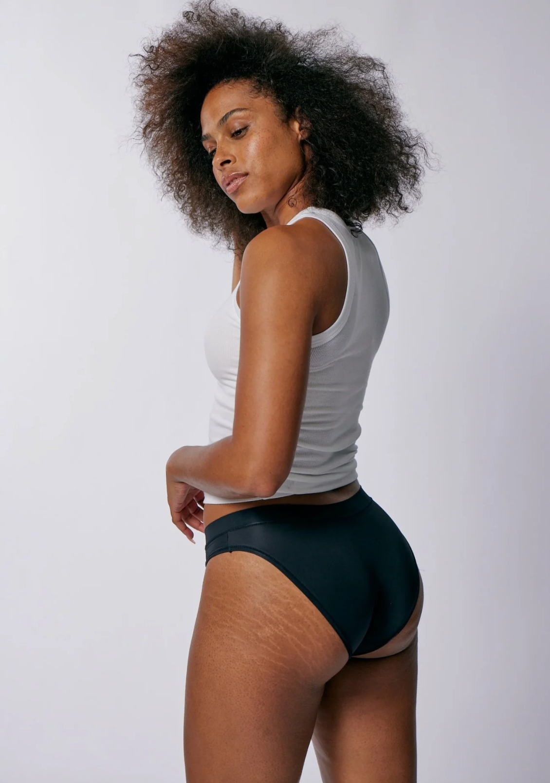 Black No-Show Bikini, Panic Panties Originals for wholesale on Faire4