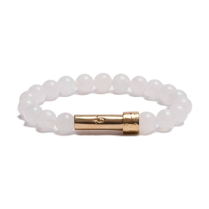 Wishbeads - Wholesale Beaded Bracelet - Polished Moonstone Intention Bracelet1