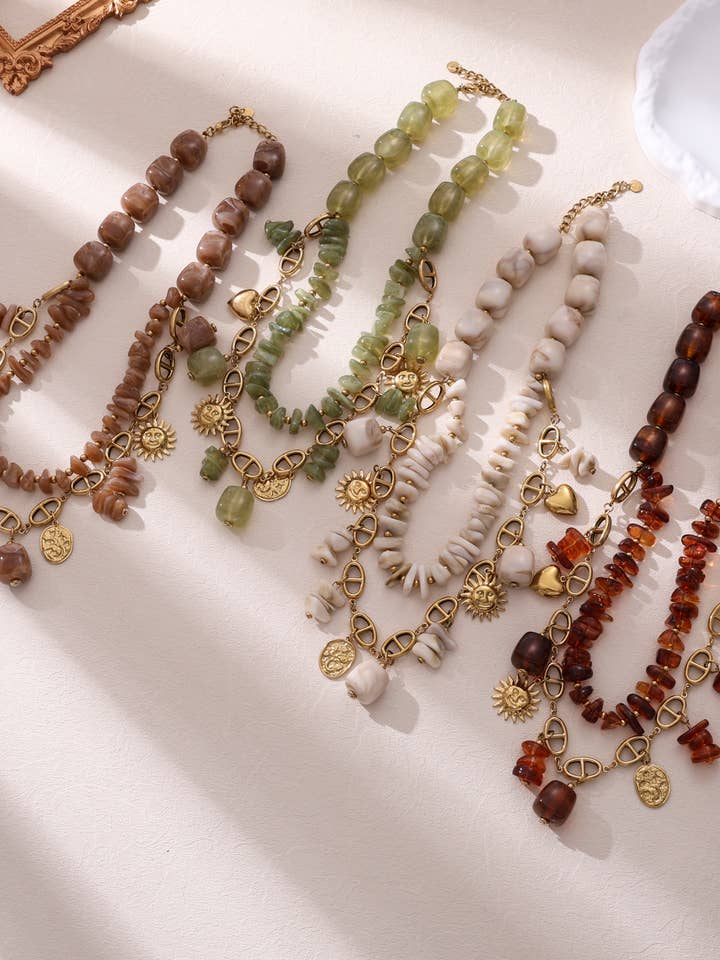 Charlette Necklace for wholesale by KALISTA