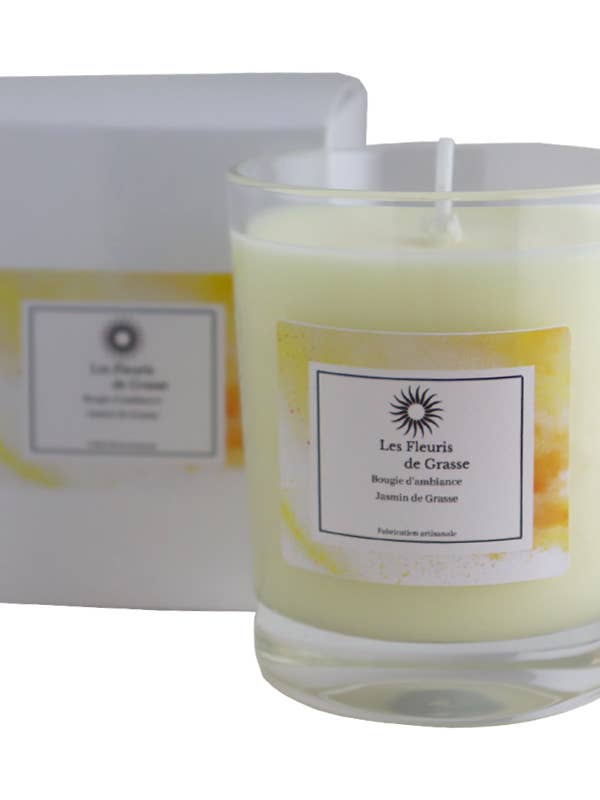 Jasmine from Grasse candle 130g for wholesale by Private Label Parfums