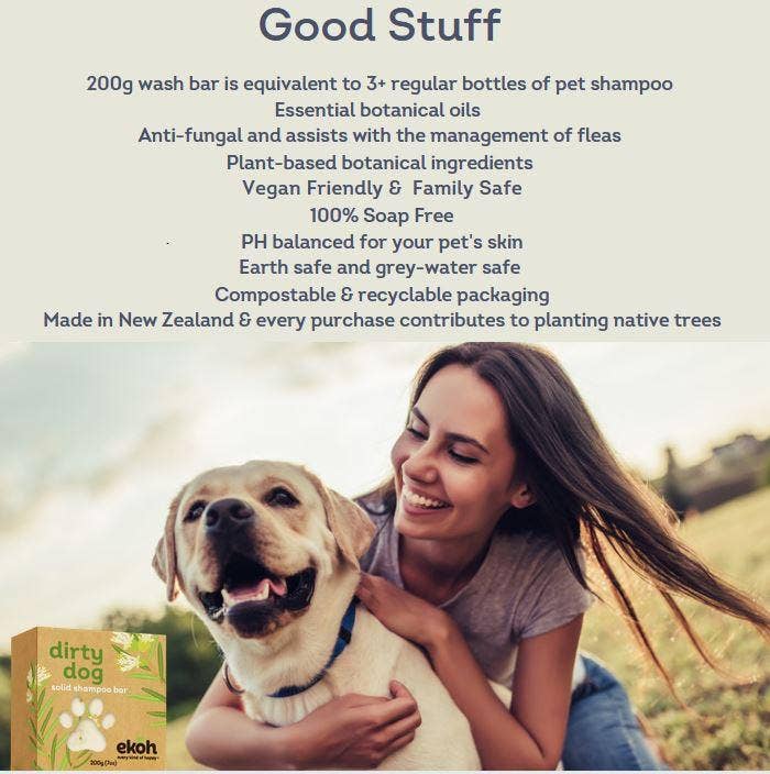EKOH – wholesale Djurschampo - Hund – Sällskapsdjur schampo tvål bar smutsig hund mini naturlig schampo tvätt bar 25g/.88 oz4