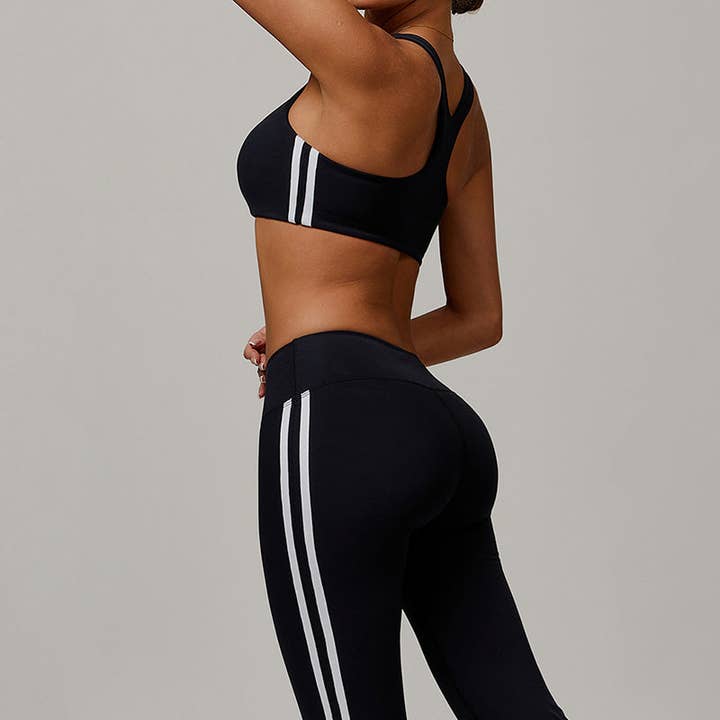 WONDERXFANS – wholesale Sports bra – Women's – Nude Racerback contrast color yoga bra3