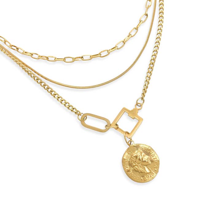 806NK105 - Chaîne à triple couche pour la vente par OMG Blings