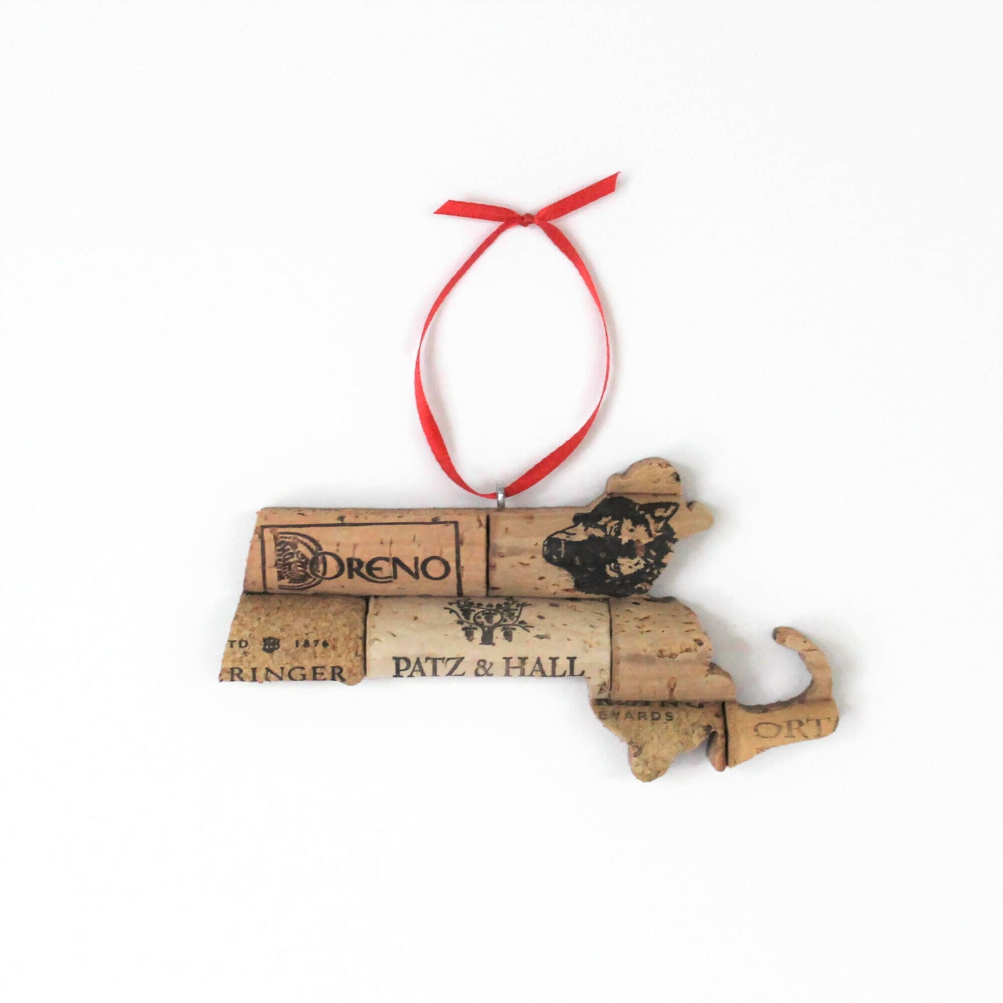 Desert Coastal Studios - Wholesale Ornament - Pick Your State Wine Cork Ornament - Gift for Wine Lover8