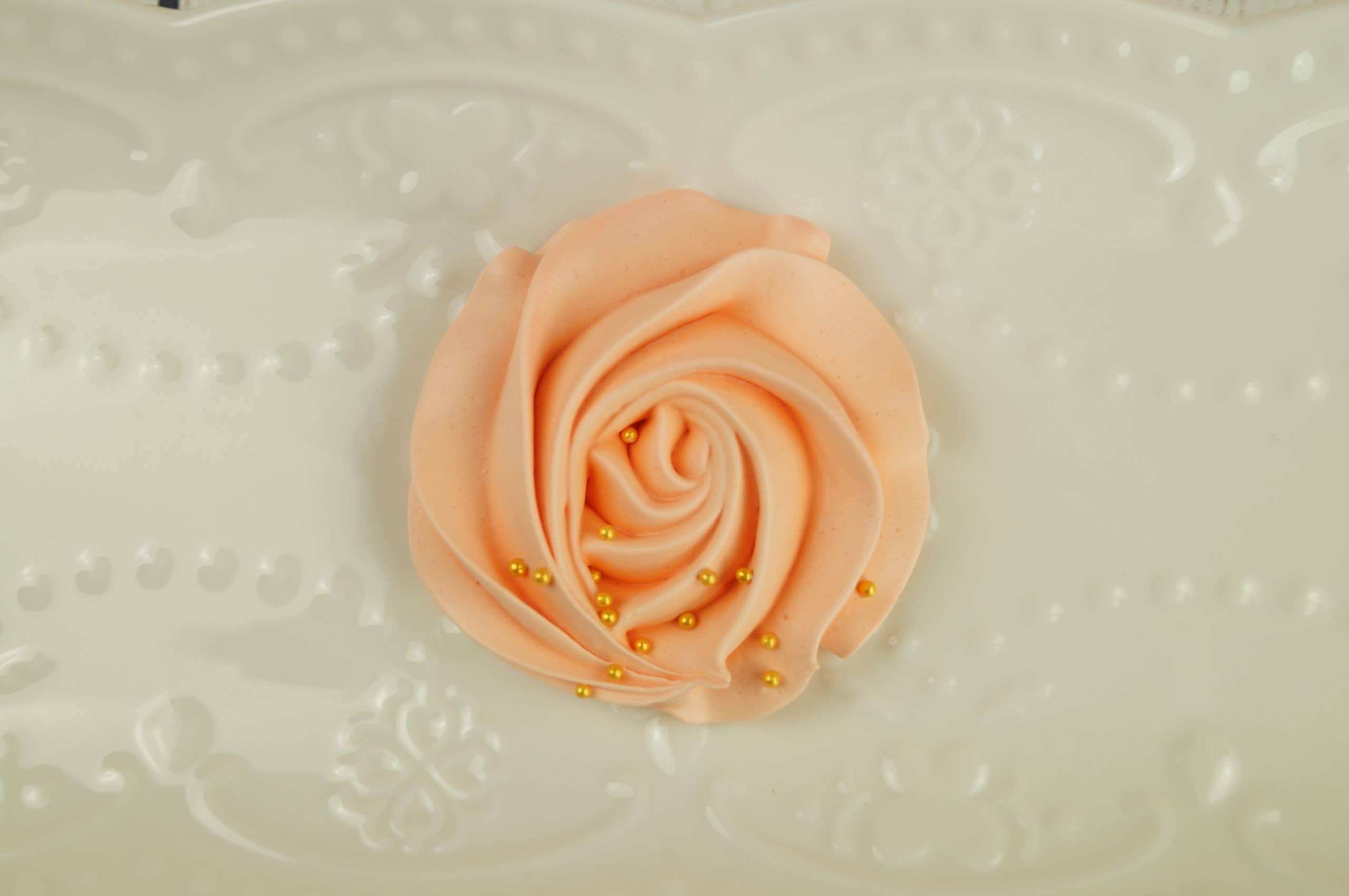 Ma Meringue - Vente Biscuits - Rosaces En Meringue Corail0