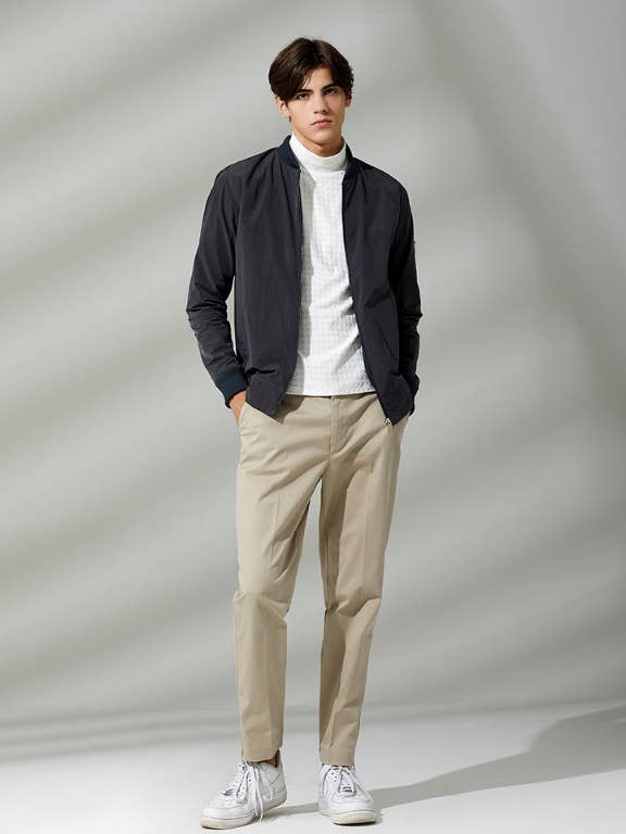 Haley Golf Wear Men's Jacket Gray for wholesale by Nevermindall Golf