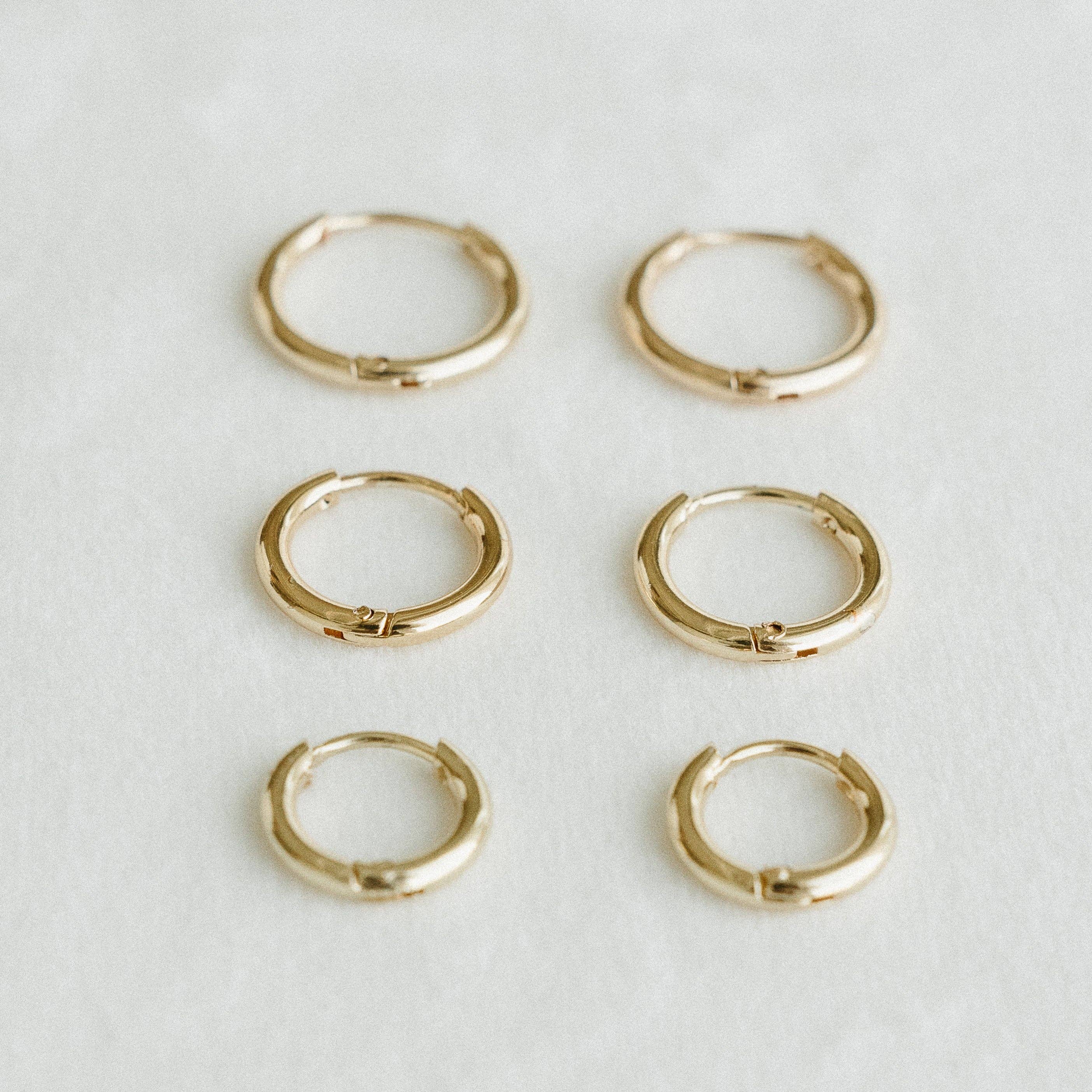 PETITE GOLD – Großhandel Hoops – Dünne Reifen4