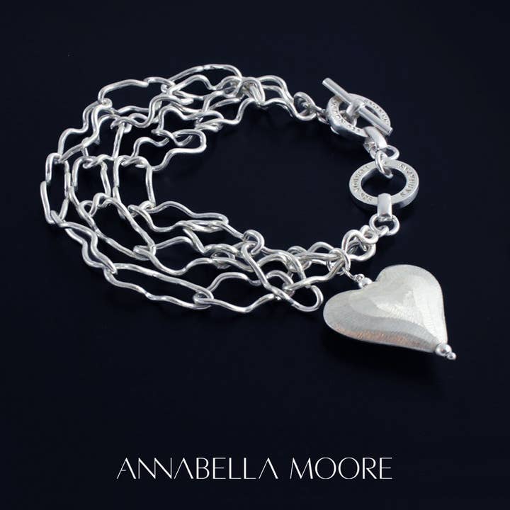 NSB03 : Pure Silver Bracelet for wholesale by Annabella Moore