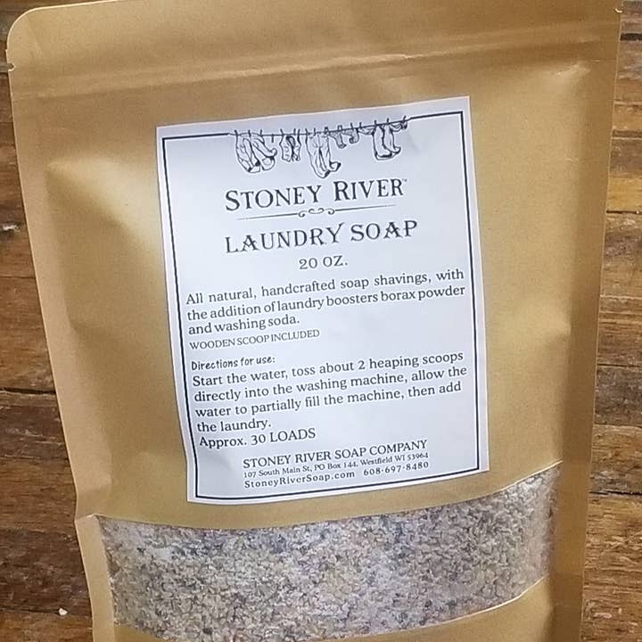 Laundry Soap for wholesale by Stoney River Soaps