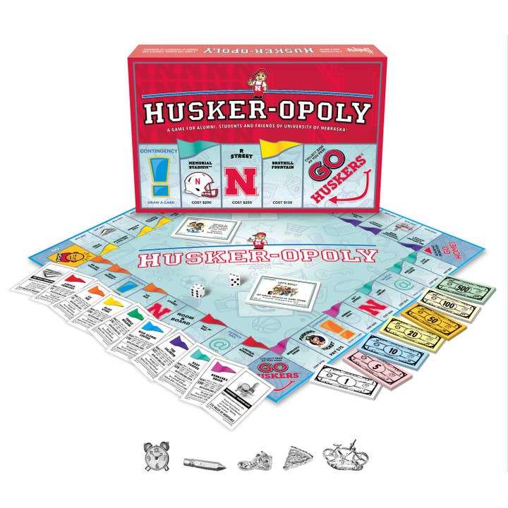 HUSKER-OPOLY for wholesale by Late for the Sky