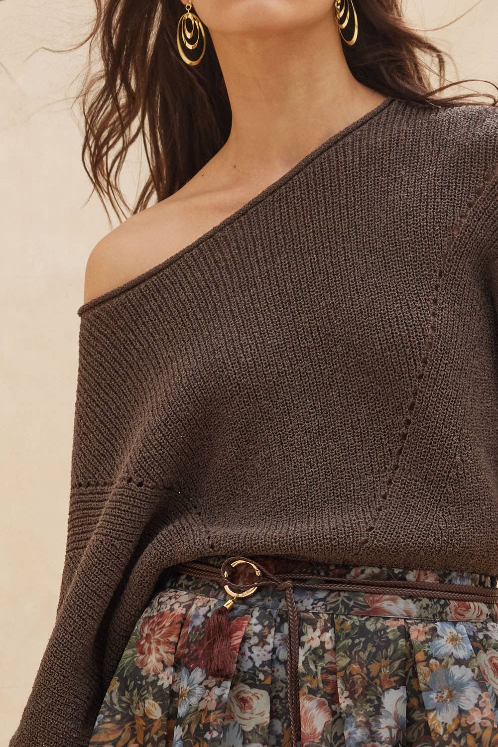 Promesa USA - Wholesale Knit Sweater - Women's - Short-Sleeve Pointelle Ribbed Knit Sweater46