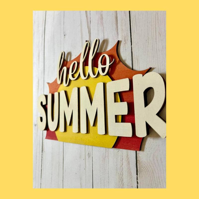 Denton Cove - Wholesale DIY Craft Kit - Hello Summer Sun DIY Craft Kit4