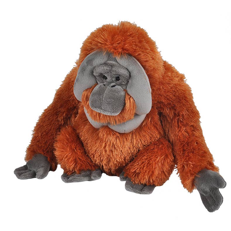 Wild Republic - Wholesale Stuffed/Plush Toy - Kids & Baby - CK Orangutan Male Stuffed Animal 12"