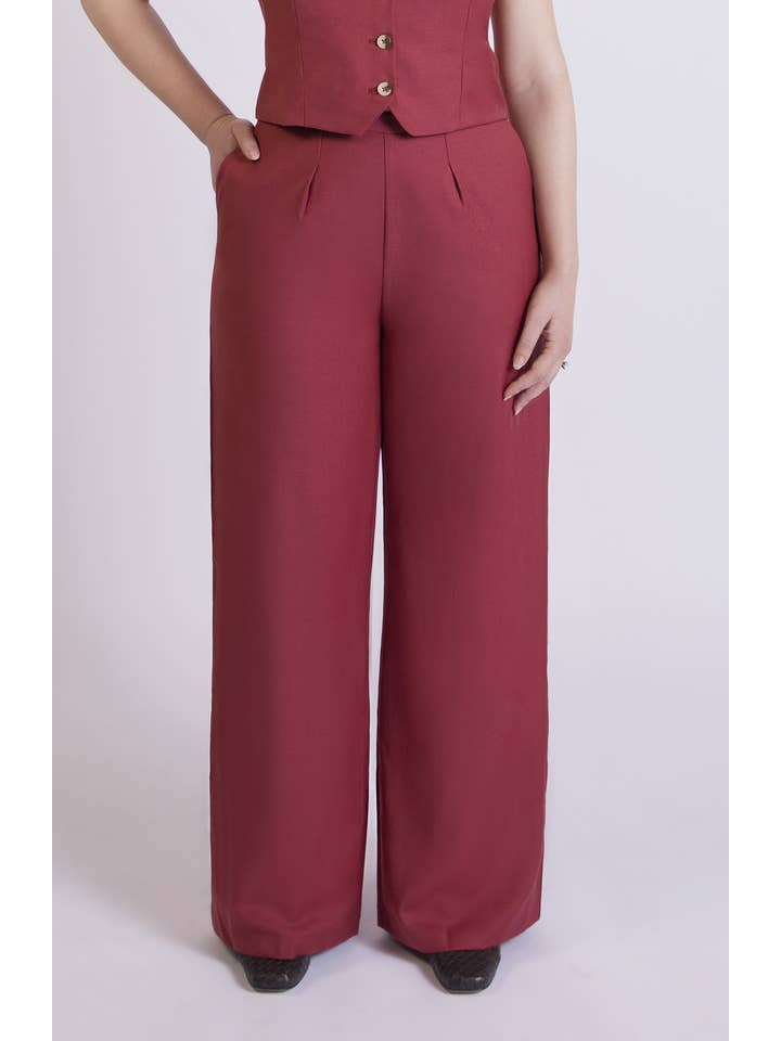 Aam The Label - Wholesale Pants - Women's - The Wool Wide Leg Pant10