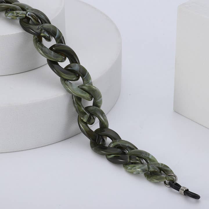 ACCITY - Wholesale Eyeglasses - Women's - WOMEN CHAIN IRREGULAR GLASSES HANGING CHAIN_CWMM0522