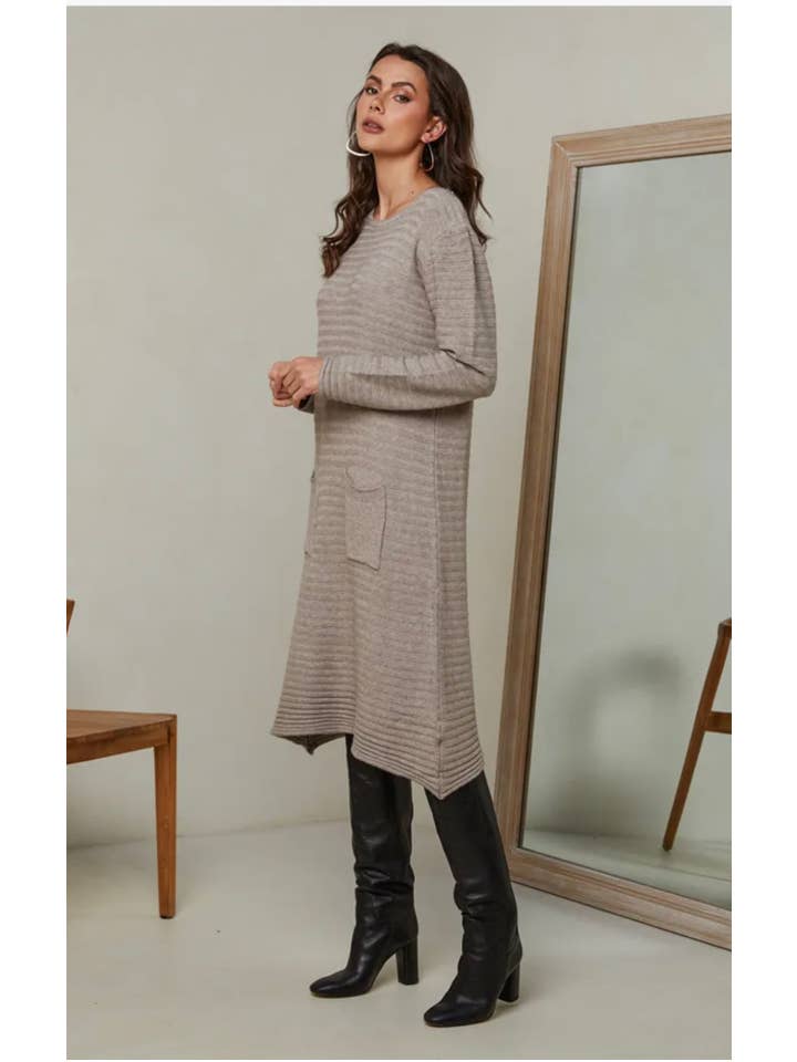 LÉA & LUC - Wholesale Dress - Women's - Sweater dress REF. 113328