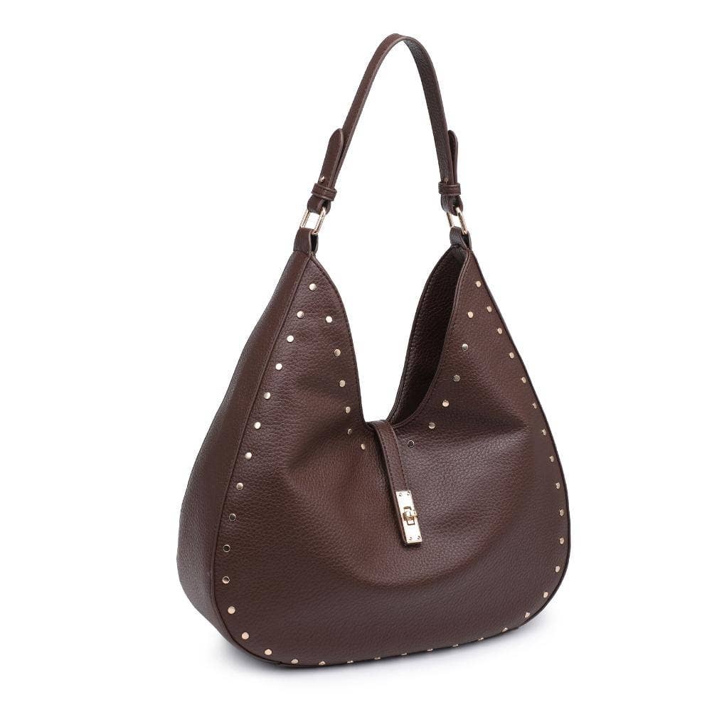 MiMi Wholesale - Vente Sac porté épaule – femme - 35275ML Sac Hobo Clouté Olivia6