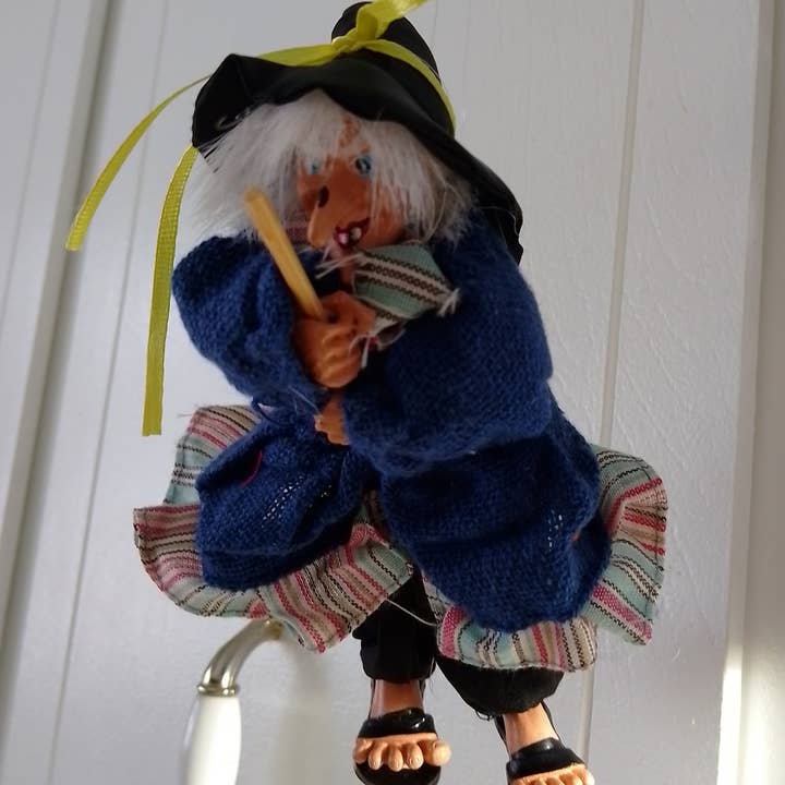 Kitchen Witch Doll Glenda blue for wholesale by Marketplace24