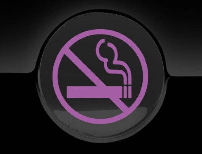 WinsterCreations™ – wholesale Sticker – No Smoking Fuel Cap Cover Car Sticker1
