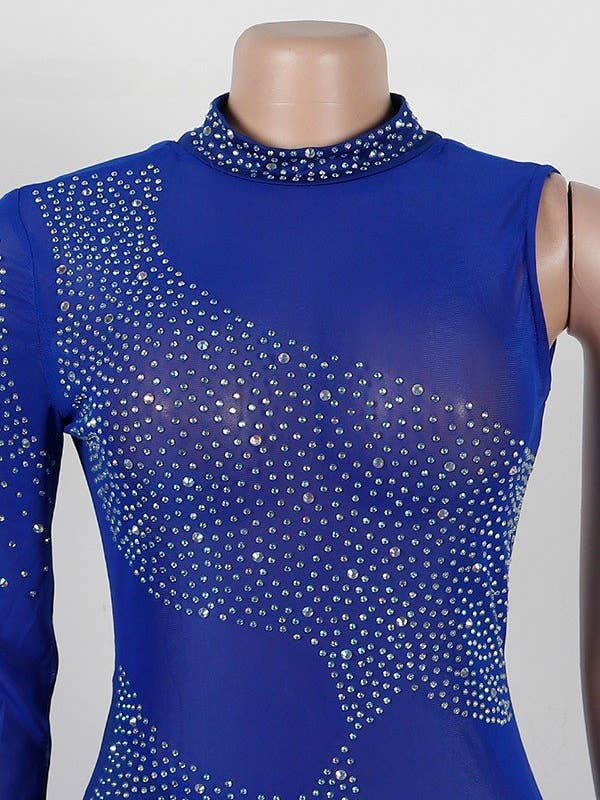 Aria Romance - Wholesale Dress - Women's - Sequin Mesh Bodycon Dress3