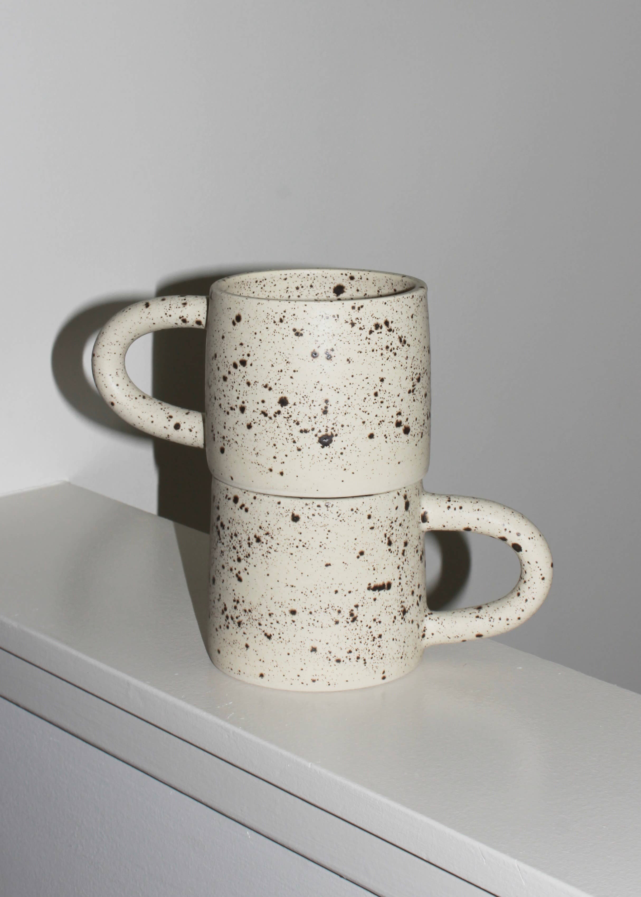 Natalya Jane Ceramics - Wholesale Coffee Mug - Handmade Ceramic Mug - Brown Speckle