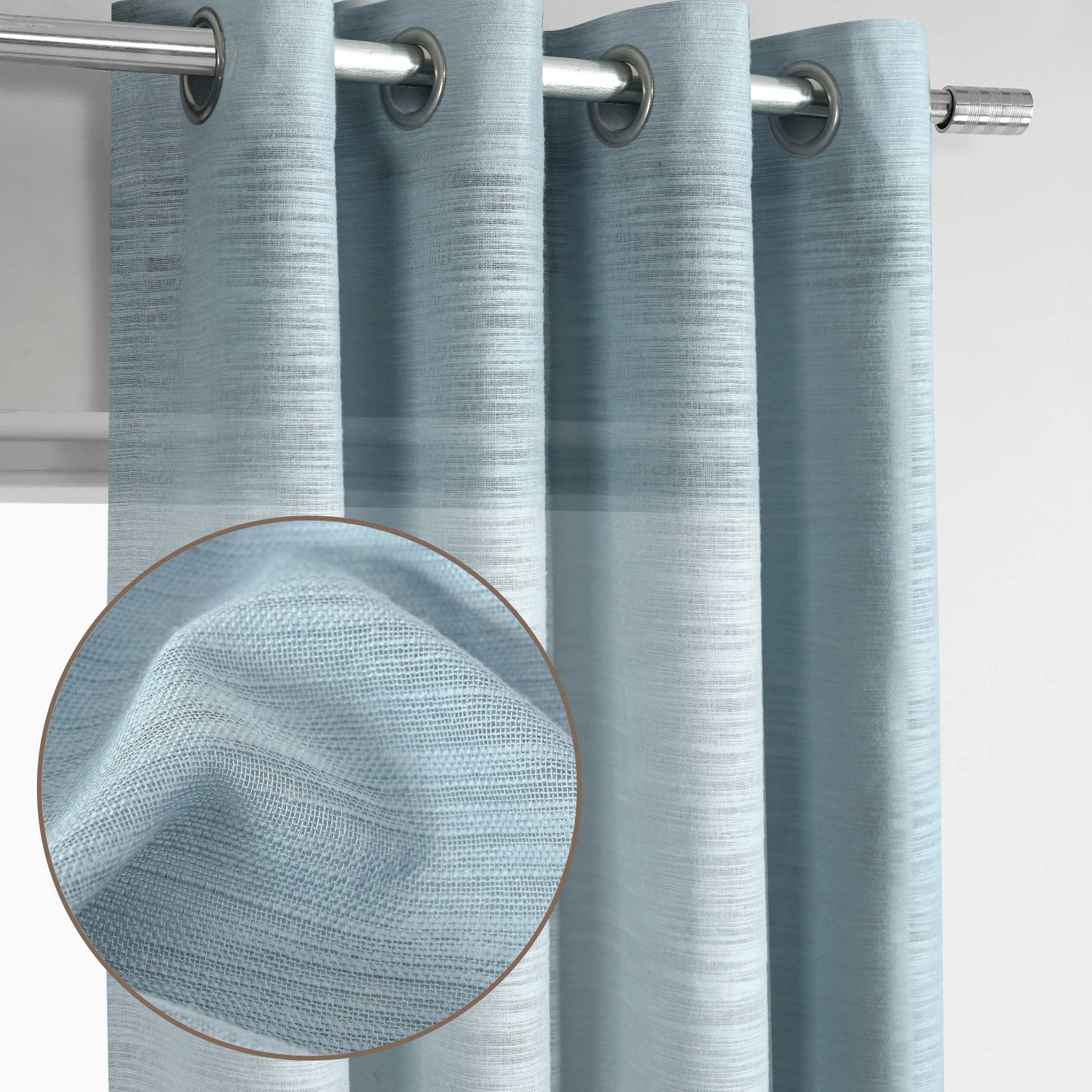 Cottonpassion_US - Wholesale Curtain - Long Window Sheer Curtain 100% Cotton Drape 50x84" 1 Panel17