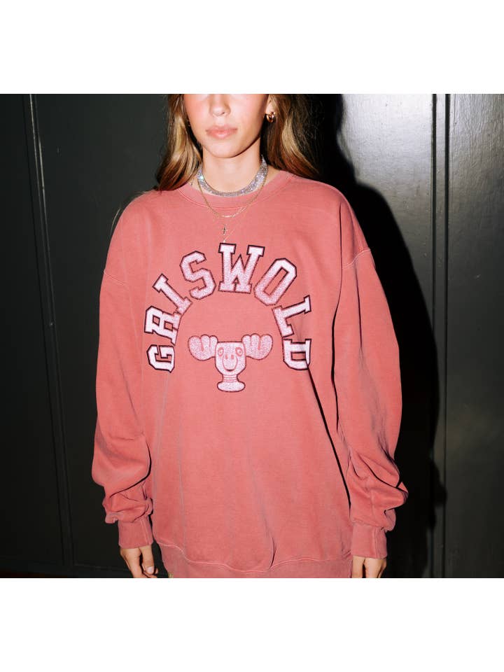 LivyLu - Wholesale Graphic Sweatshirt - Unisex - Griswold Christmas Crimson Graphic Sweatshirt