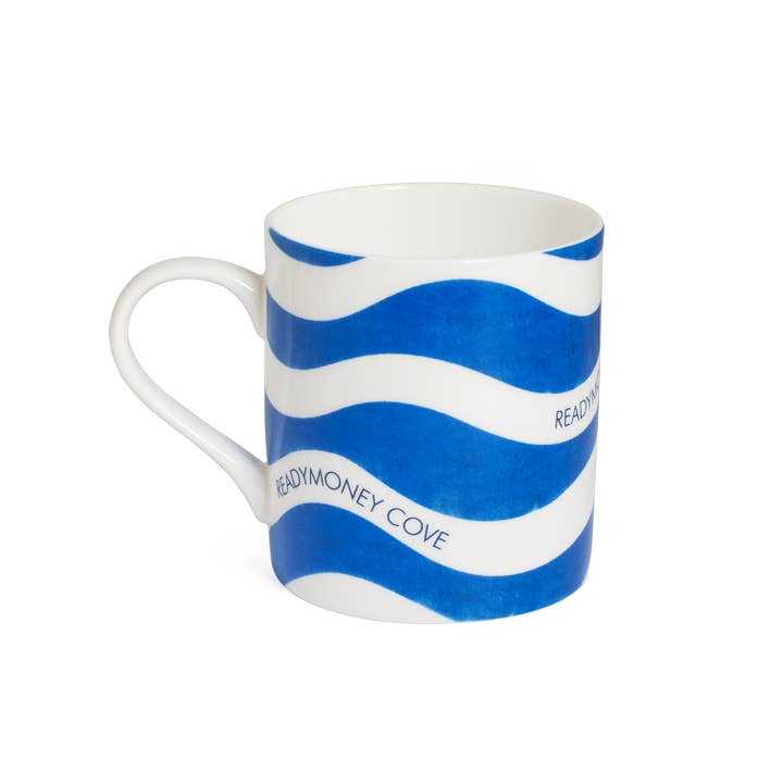BlissHome - Wholesale Coffee Mug - Rick Stein Mug Readymoney Cove | Blue Mug | seaside