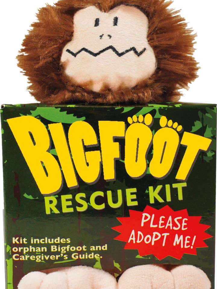 Bigfoot Rescue Kit for wholesale by Peter Pauper Press
