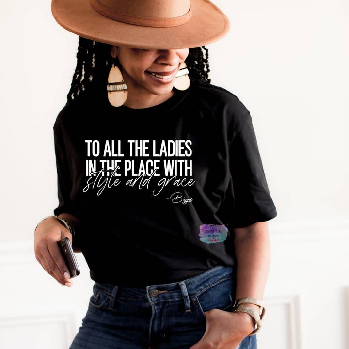 Style & Grace T-Shirt for wholesale by Glam It Up Designs