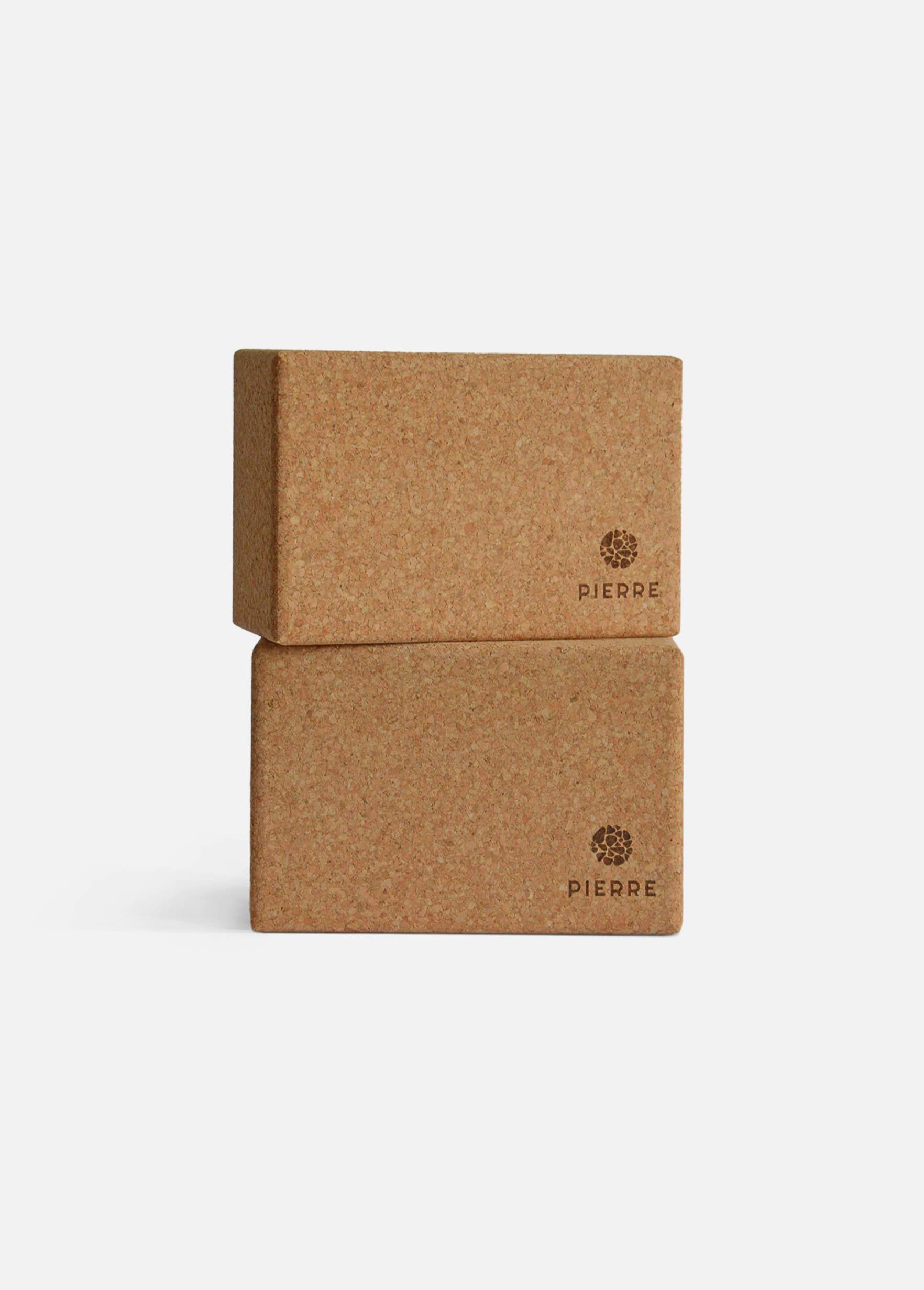 Pierre Sports - Vente Brique et coussin de yoga - Bloc de yoga grand format en liège naturel1